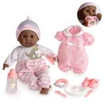 JC Toys/Berenguer - Berenguer Boutique - African American - Pink - Doll